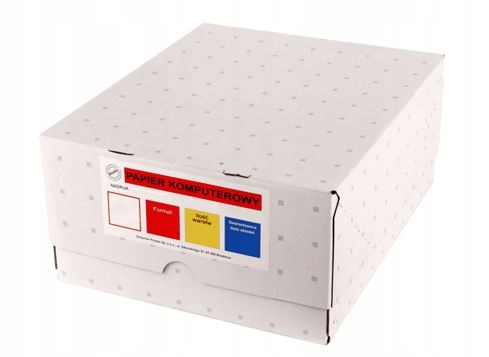 Papier komputerowy składanka Drescher 240x12 1+0