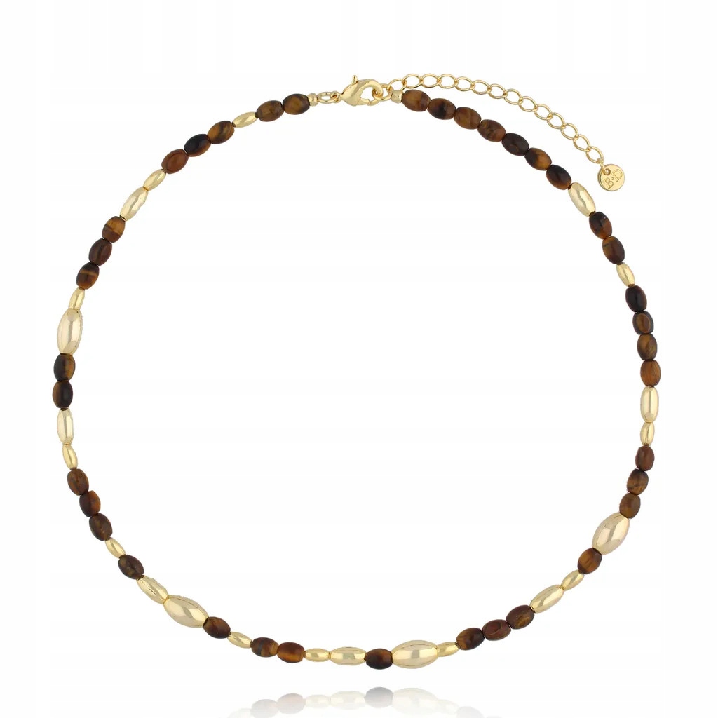 Dámský zlatý náhrdelník By Dziubeka 46 cm