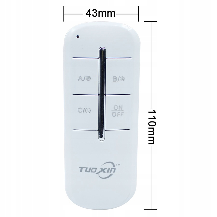 Włącznik radiowy 230 V 1-kanałowy 1000 W z pilotem RegMag – Zastosowanie