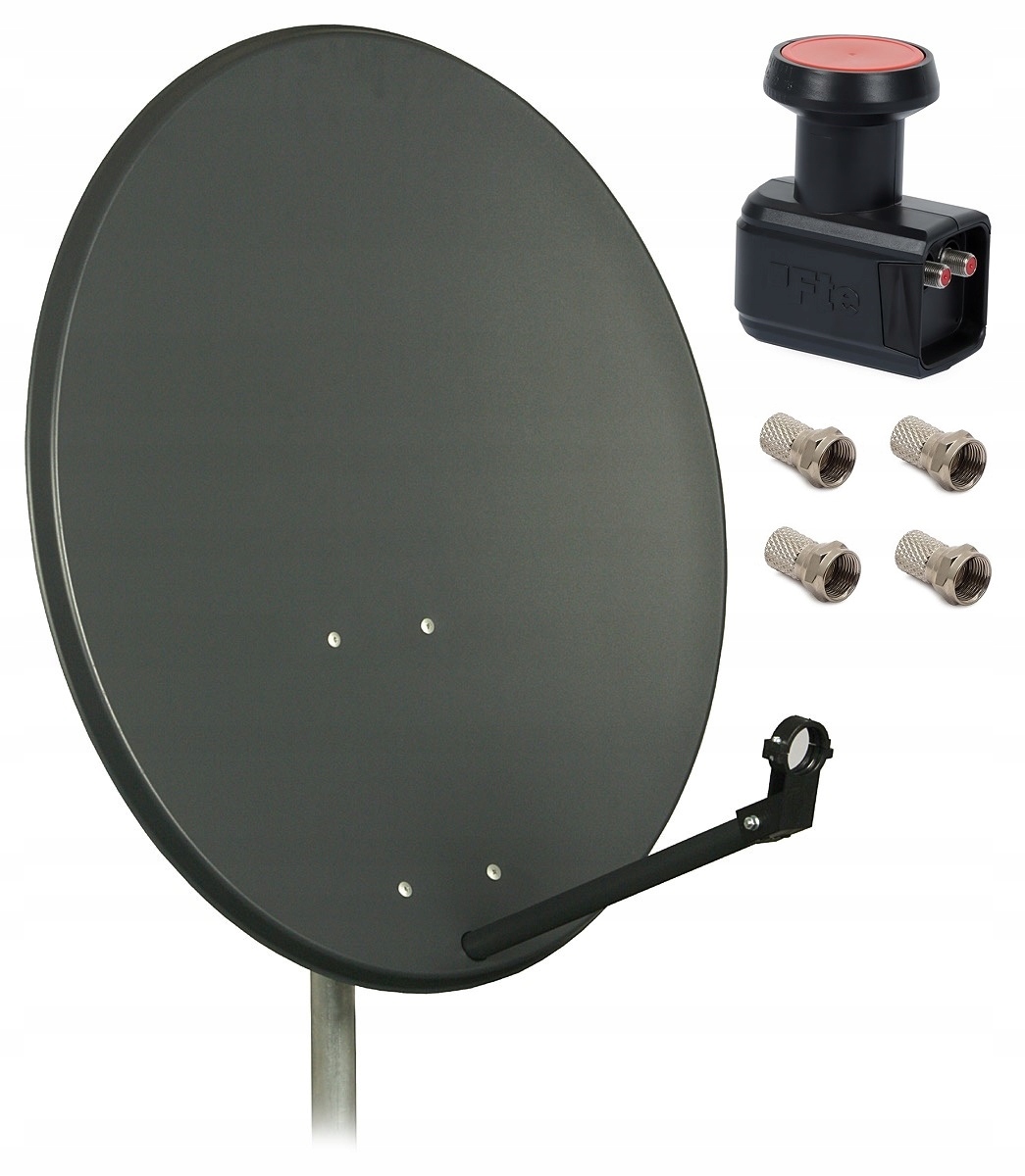 

Antena satelitarna 80cm Corab konwerter Twin zł