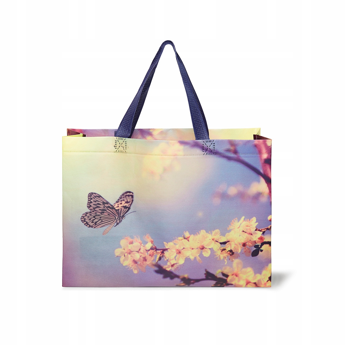 SOXO Torba na zakupy z motylem