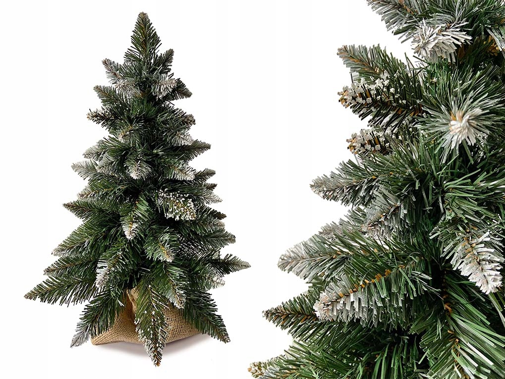 

Choinka Sztuczna Premium Mała Juta 60CM Biała