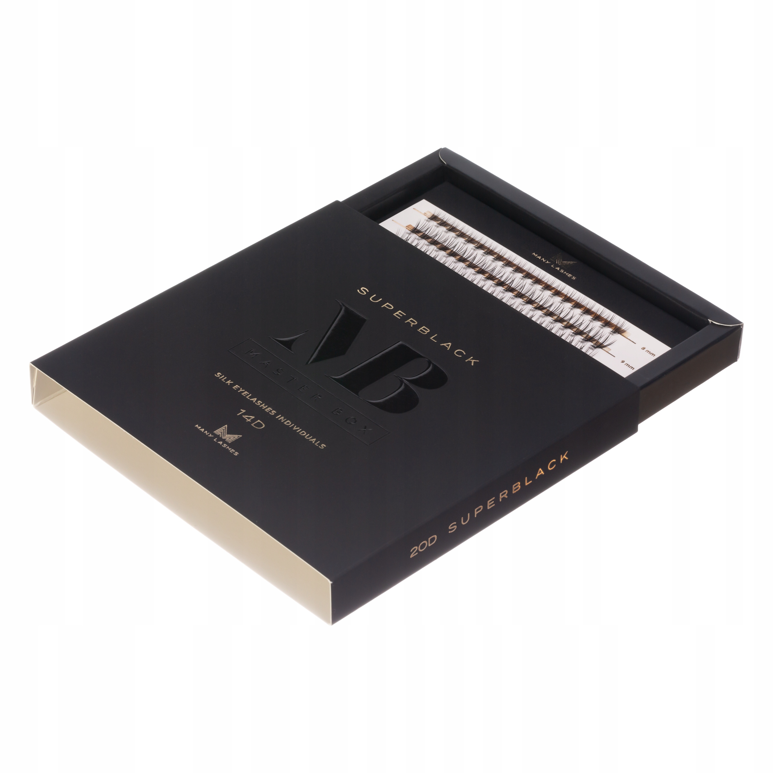 Master Box kępki 14D Superblack 8-14mm skręt C