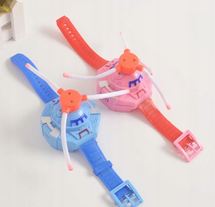 WIATRACZEK ZAKŁADANY NA RĘKĘ WIATRAK LED Z MUZYKĄ ZABAWKA ŚWIECĄCA Kod producenta Krokodyl