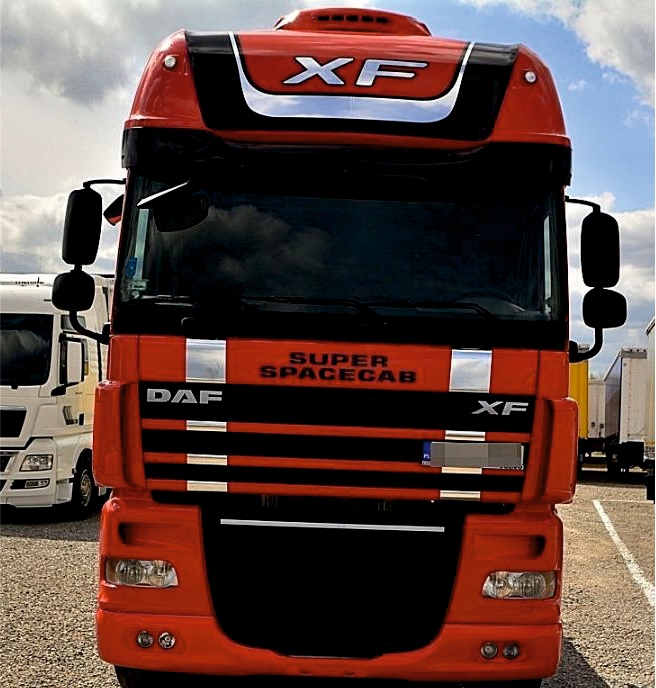 Samolepky Nalepka Daf Xf 105 95 Pruhy Chróm