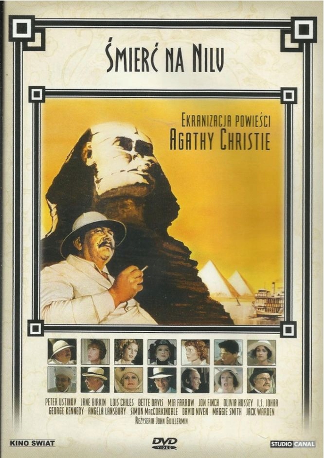Dvd: Śmierć Na Nilu (1978) Peter Ustinov Folia