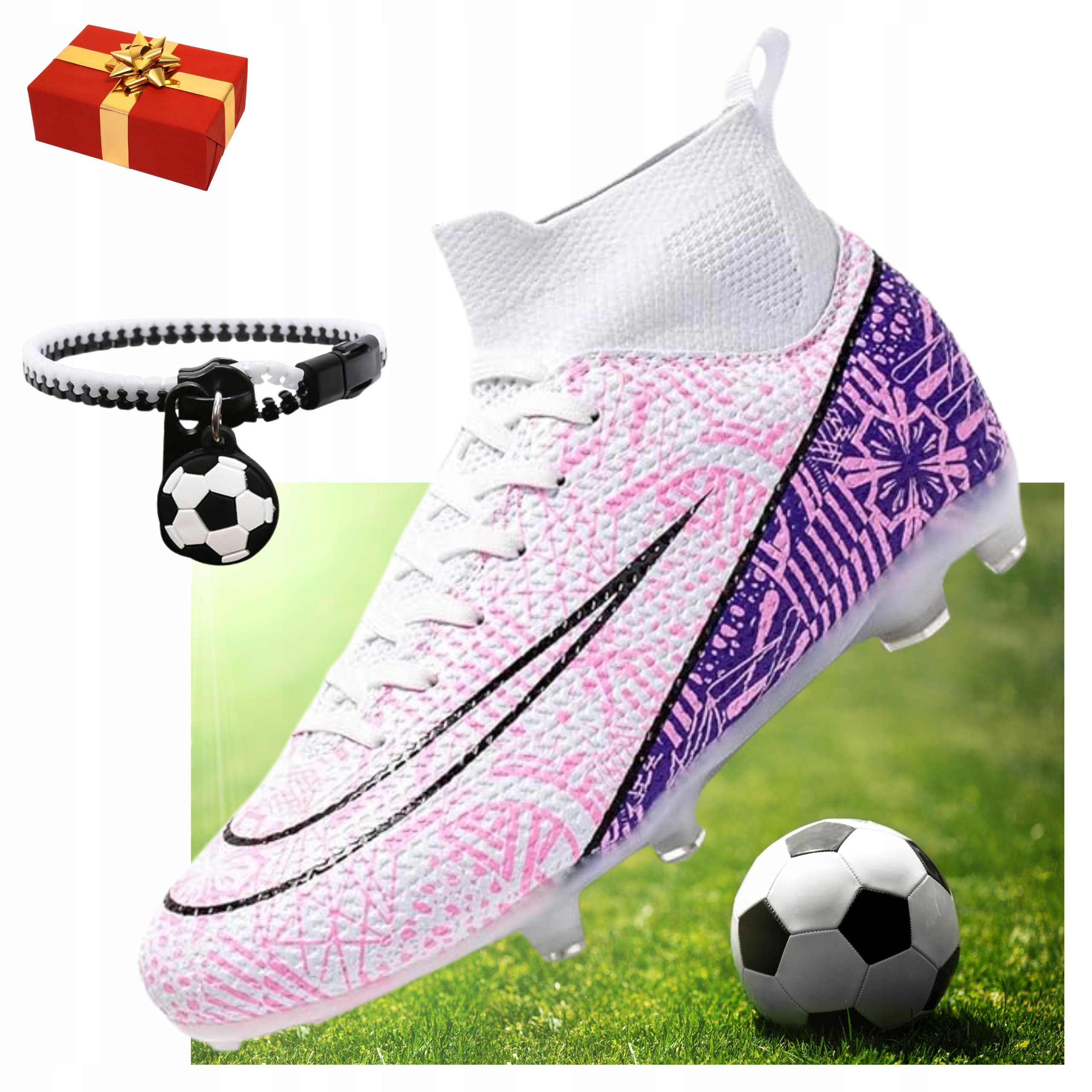 Korki Buty dziecięce sportowe piłkarskie trening do piłki nożnej