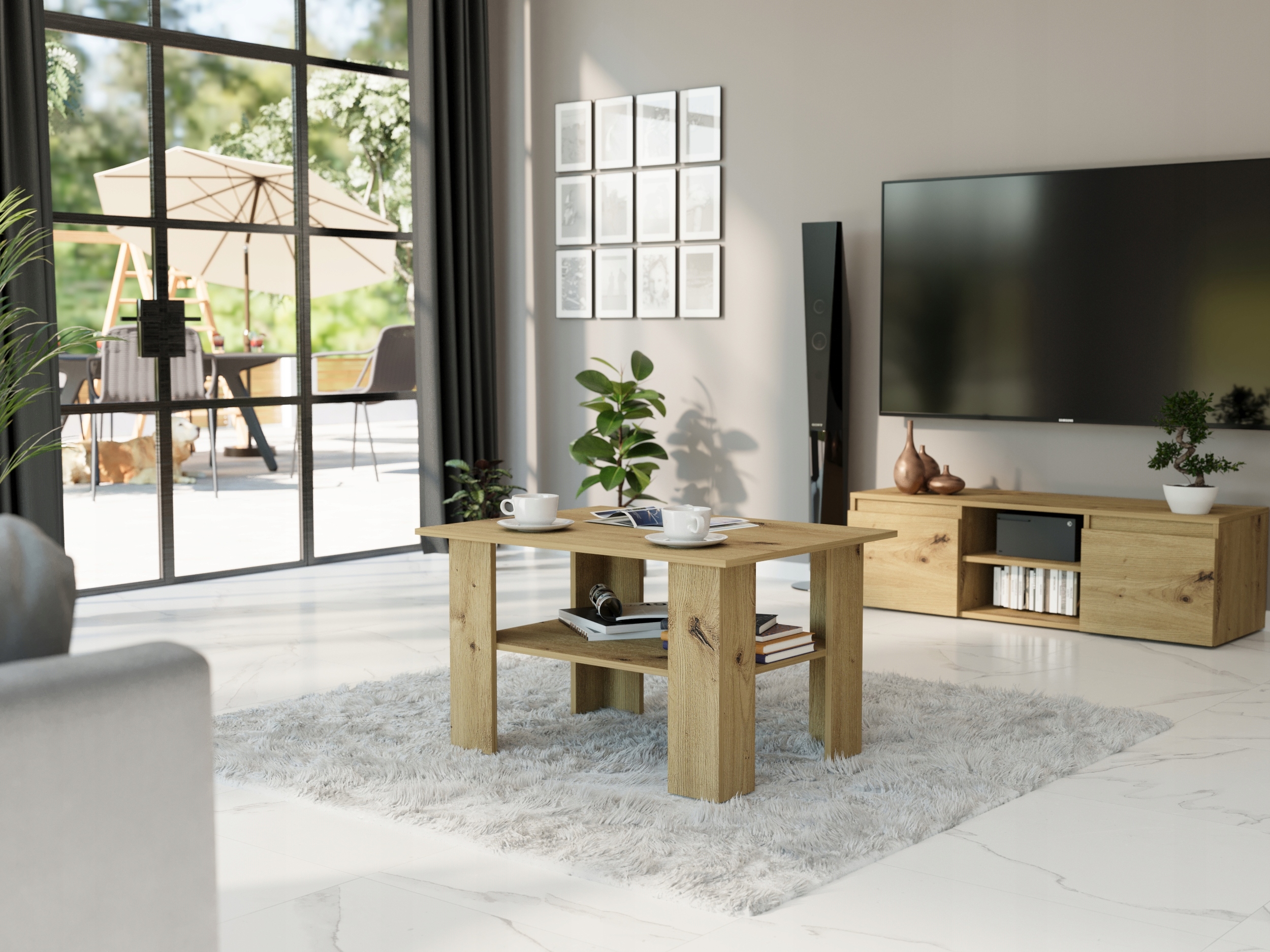 ŁAWA STOLIK KAWOWY STÓŁ A-1 ARTISAN