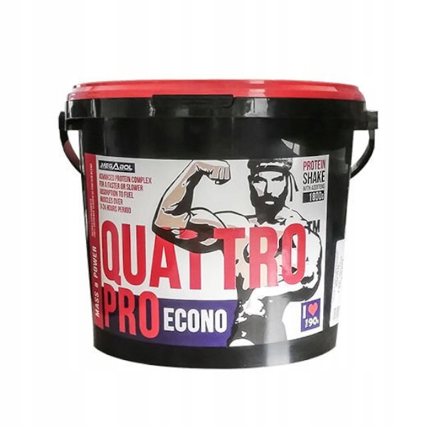 MEGABOL Quattro Pro -1800g BIAŁKO ODŻYWKA BIAŁKOWA — 6