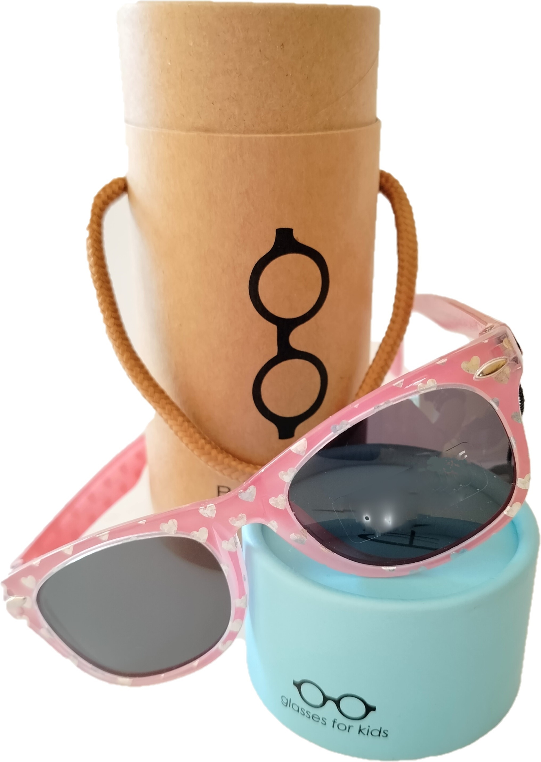 OKULARY PRZECIWSŁONECZNE DZIECIĘCE Z FILTREM UV400 Z ETUI DLA DZIECI Marka Inna marka