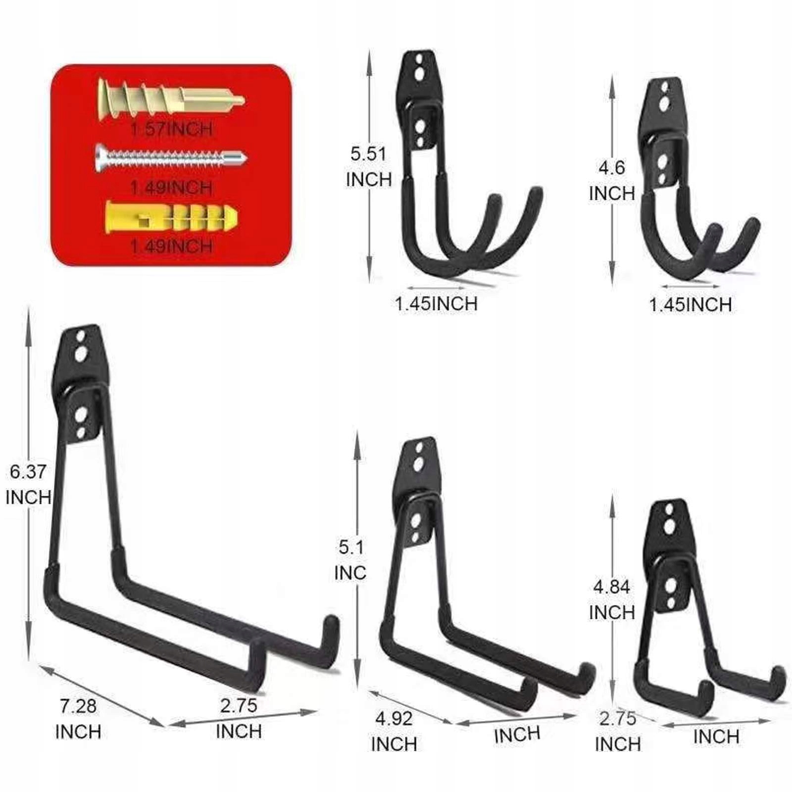 Welwoon 15 sztuk wytrzymałych haczyków Produkt wprowadzony do obrotu na terenie UE przed 13.12.2024 Tak