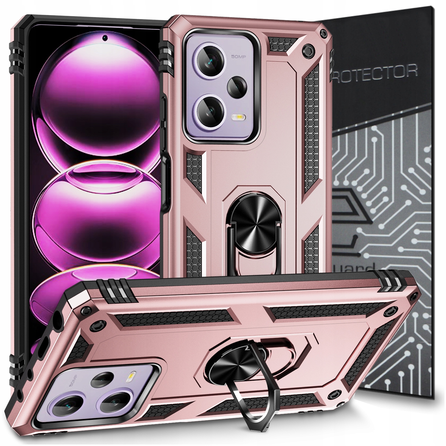 

Etui+szkło do Redmi Note 12 Pro 5G/POCO X5 Pro 5G