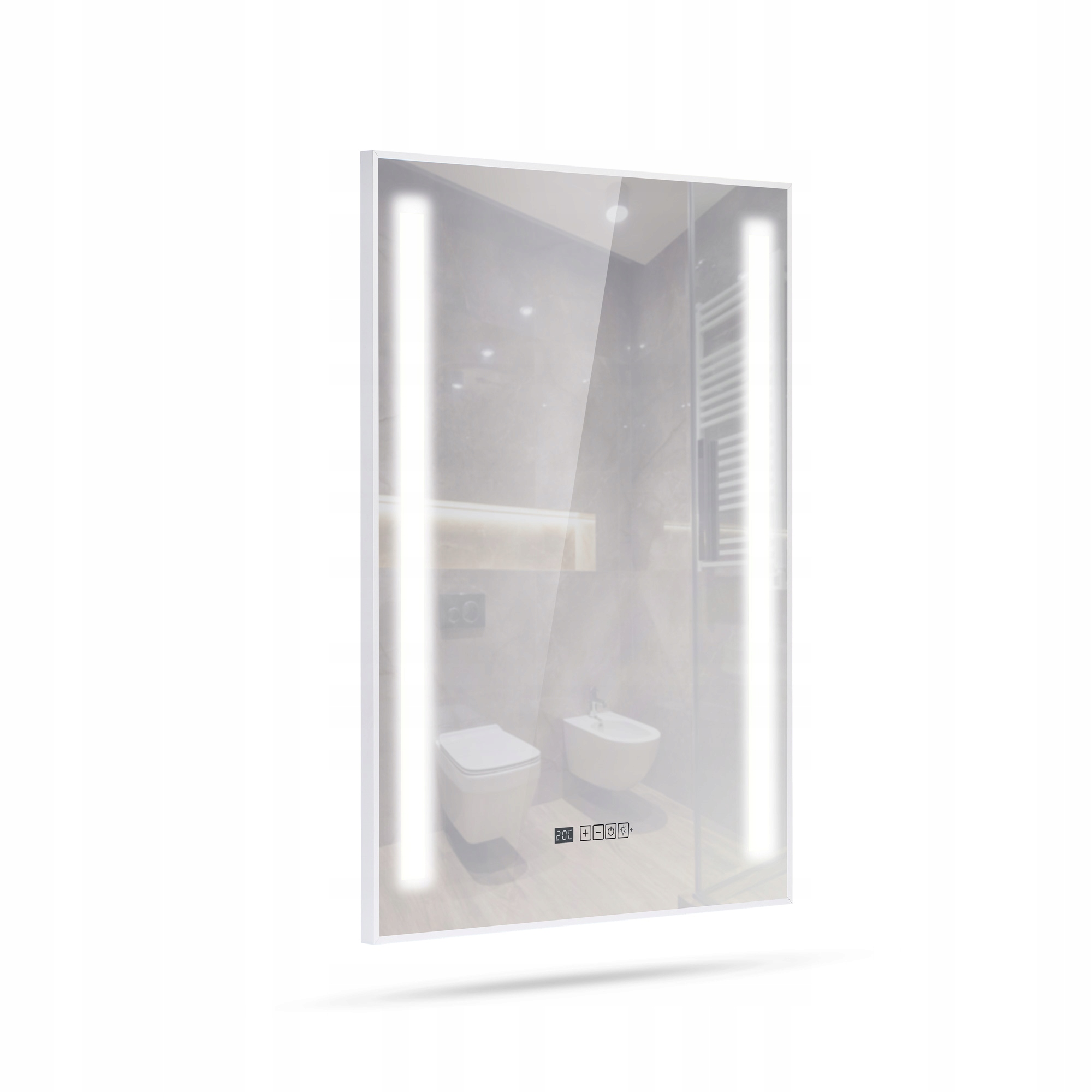 Infračervený vyhrievací panel So Zrkadlom Vstavané Led Osvetlenie 400W