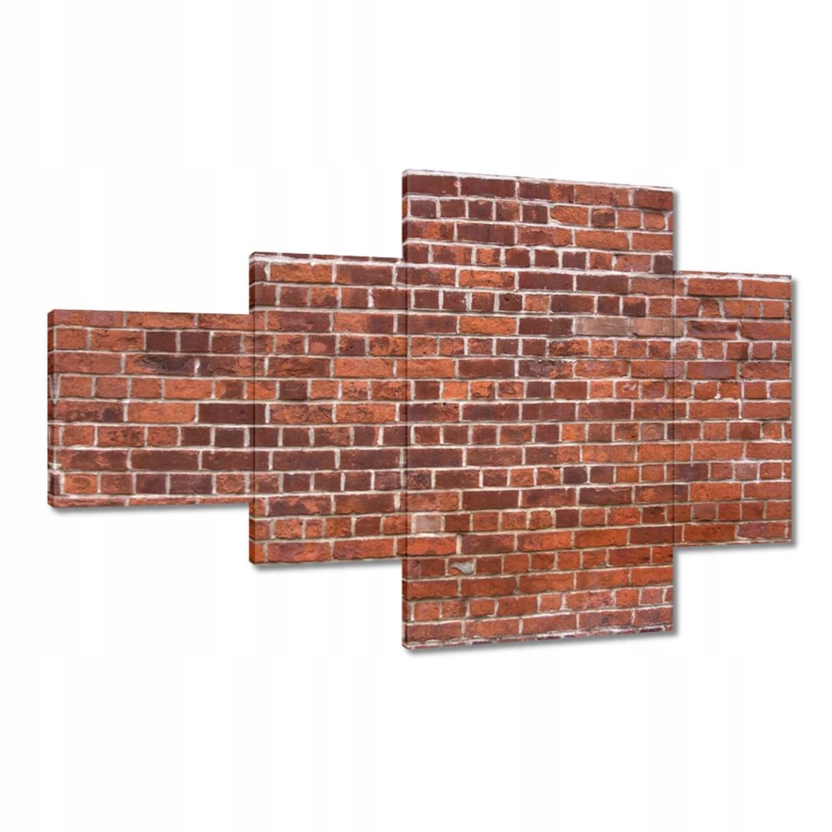 Obrazy 130x80 Cihlová zeď Cihly