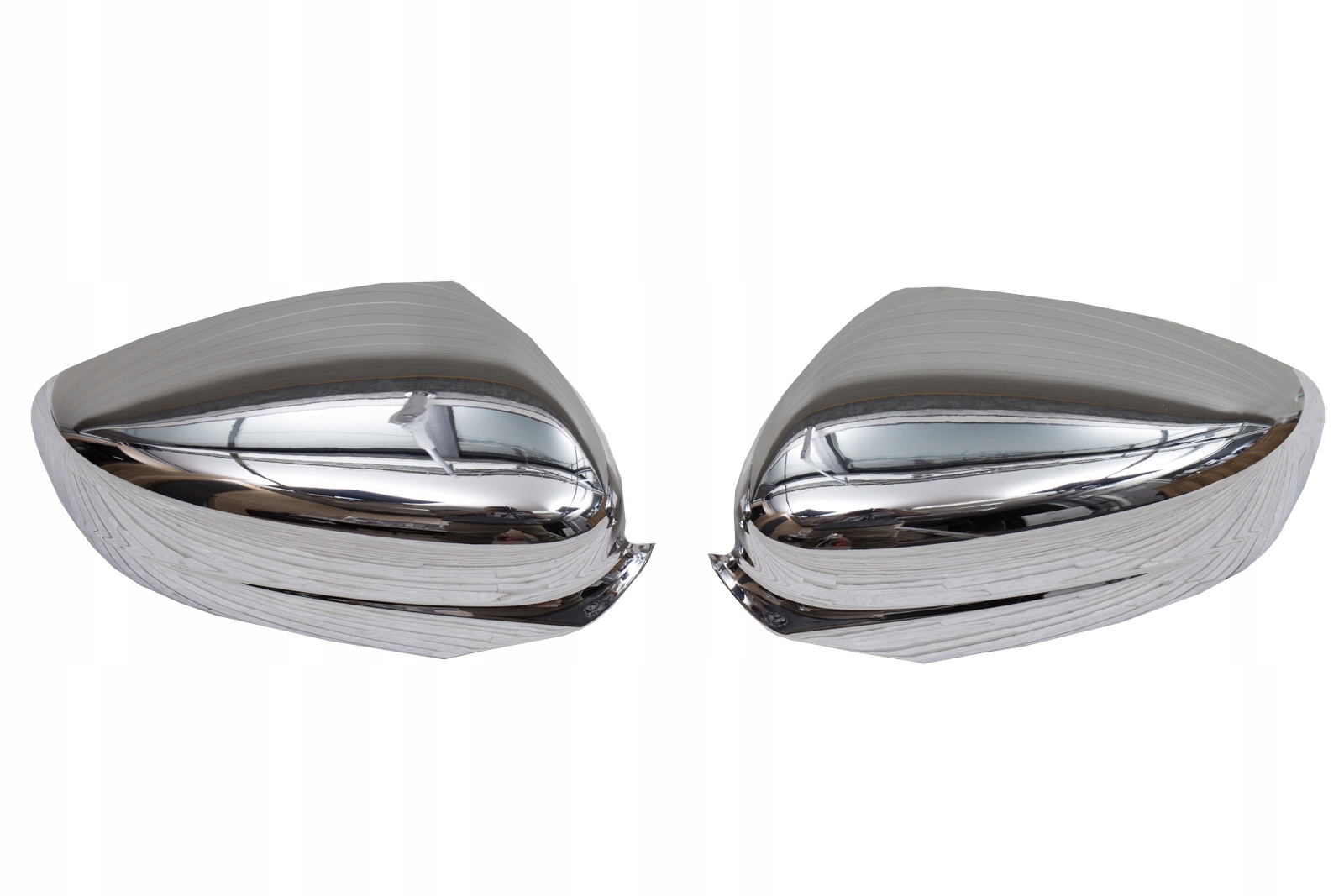 ХРОМИРОВАННЫЕ НАКЛАДКИ НА ЗЕРКАЛА SKODA RAPID 14+