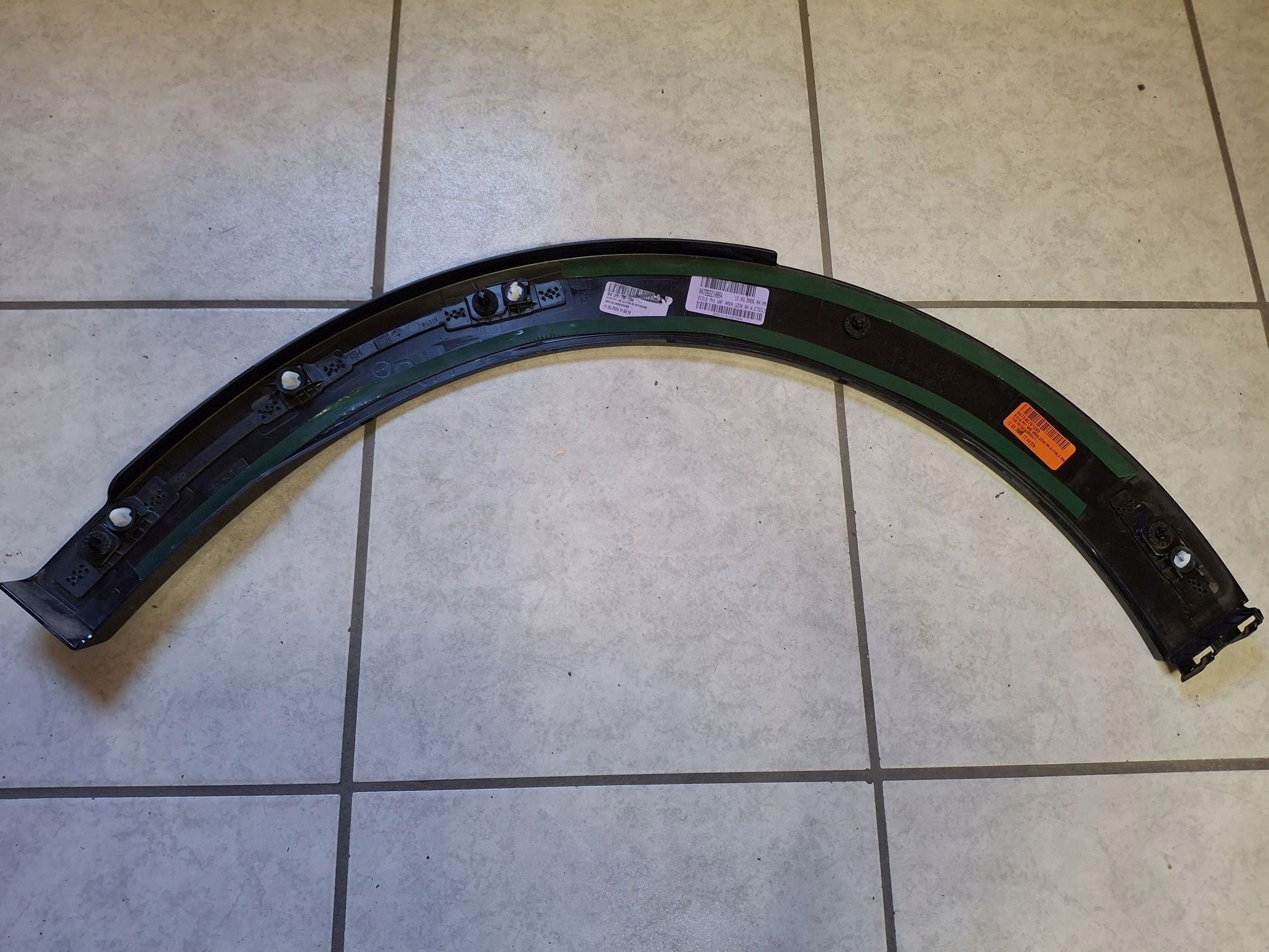 cap for fender front right rear RENAULT CLIO VI 2025R->