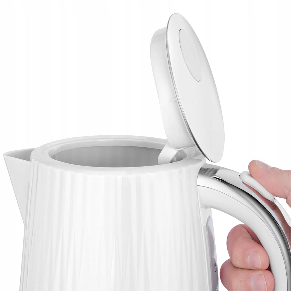 RUSSELL HOBBS Czajnik Elektryczny 1,7L 2400W Biały Stalowy Filtr Wskaźnik — miniatura 6