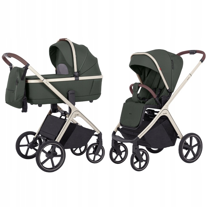 Carrello Vector Wózek uniwersalny głęboko-spacerowy 2w1 Ocean Green