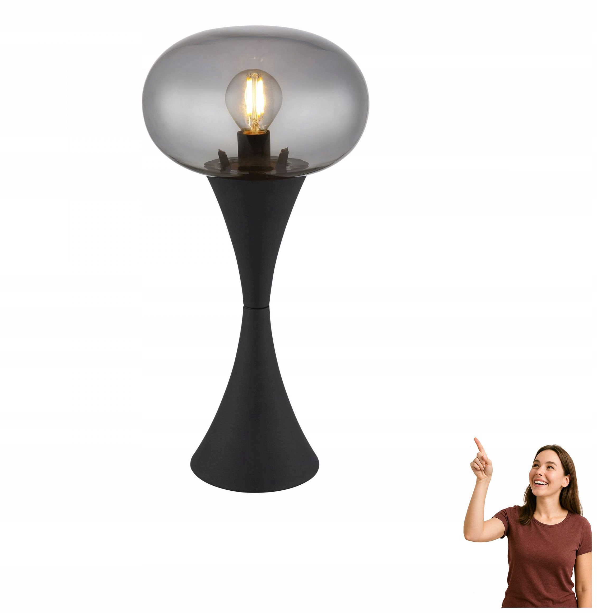 Stolní lampa Lula 21027S Globo