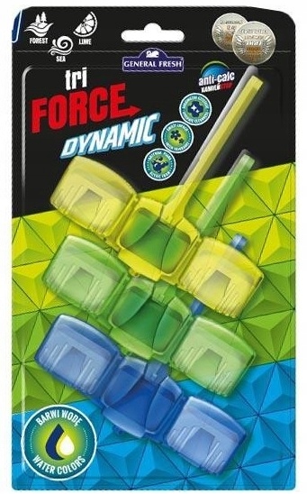 

General Fresh Tri Force kostka do Wc mix 3x45g