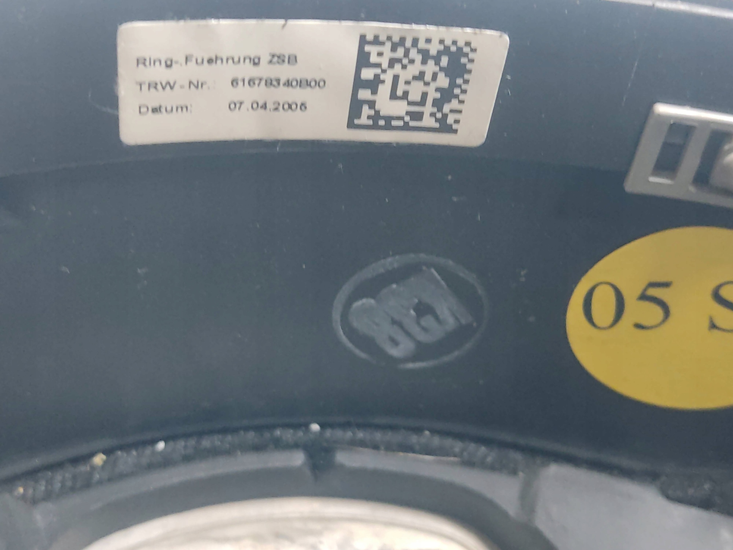 steering wheel, AUDI A3 8P 2.0TDI 2005 with shifting