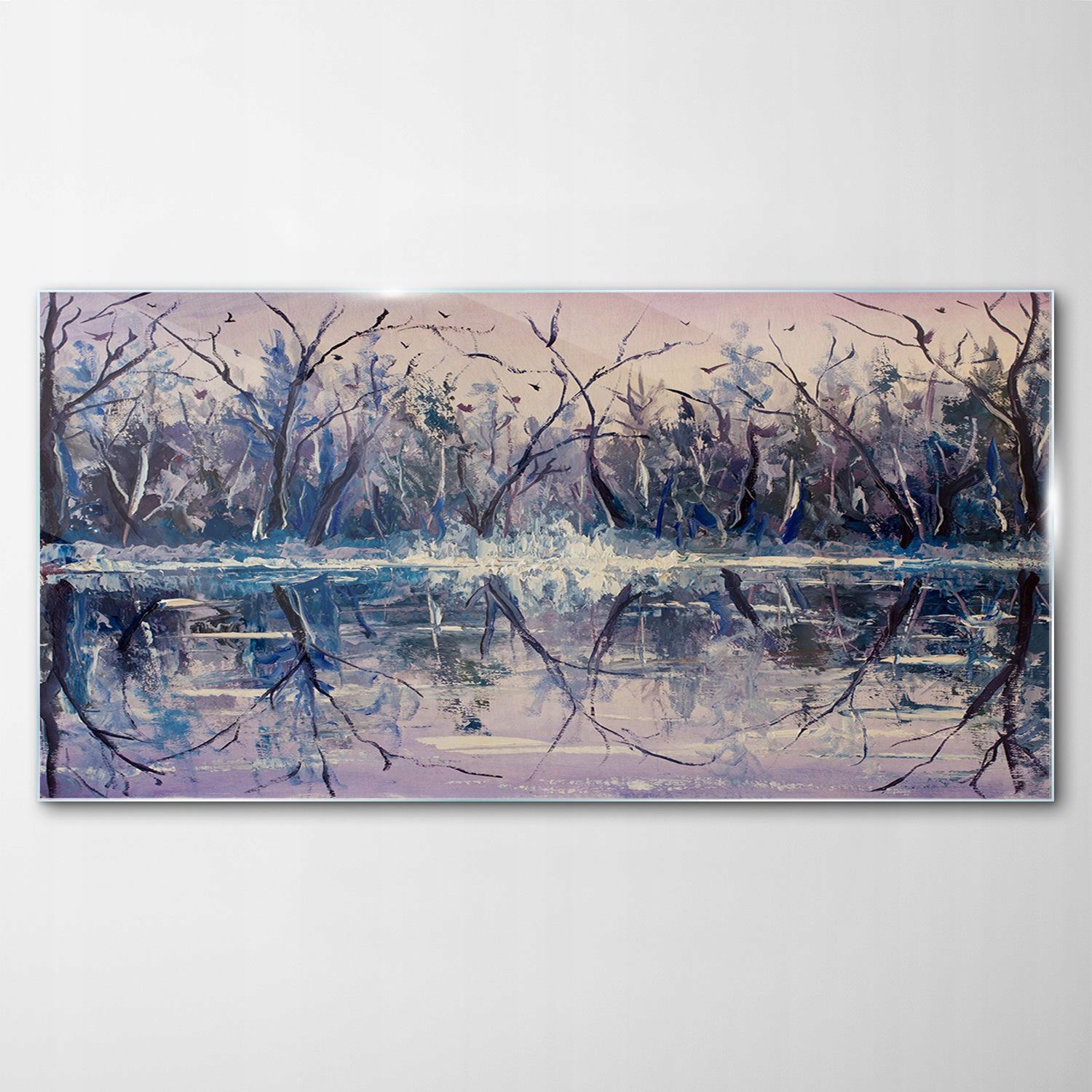 

Hartowany Obraz Szklany Rzeka Zima Śnieg 140x70