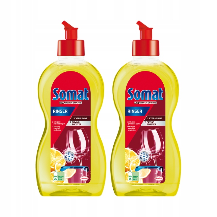 

Somat Nabłyszczacz do Zmywarki Lemon 500ml X2