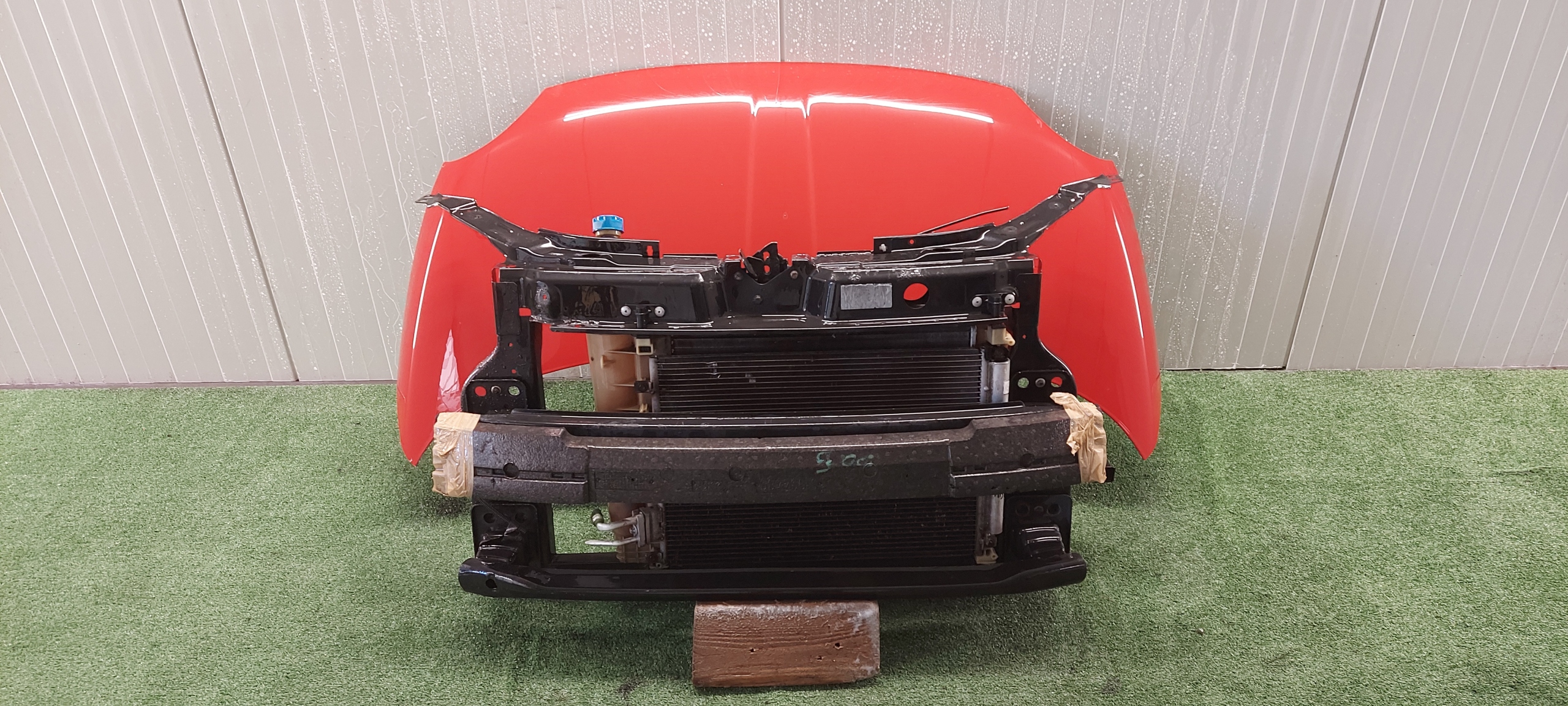 cofano FIAT 500 LAK:111A ROSSO SFRONTATO