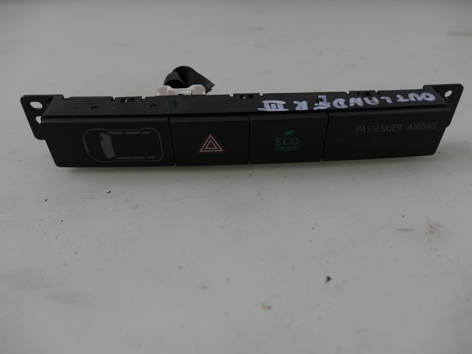 MITSUBISHI OUTLANDER III button ECO switch of warning lights PANEL switch