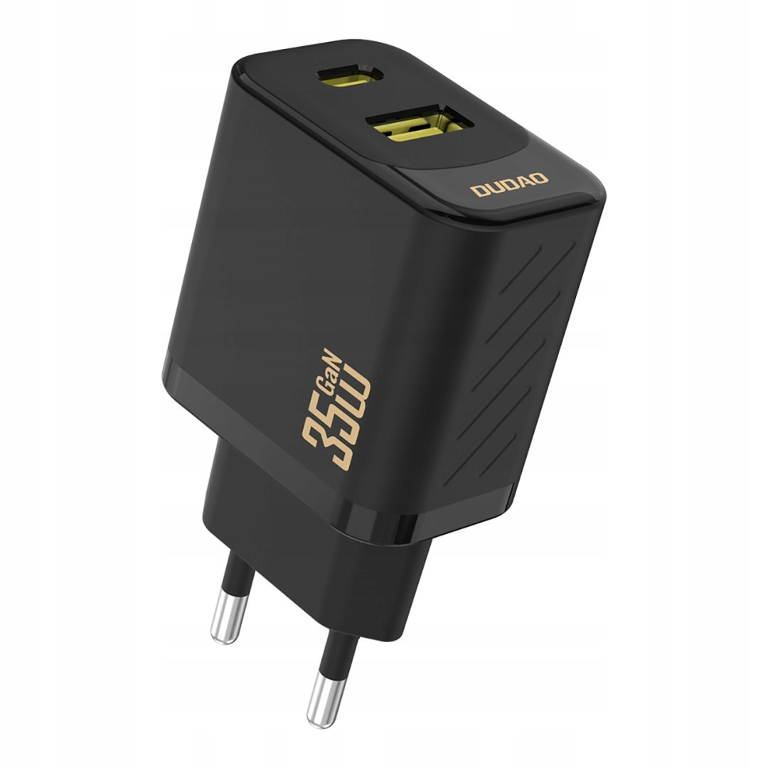 Ładowarka sieciowa A27 MaxC Usb-c Usb-a GaN 35W czarna
