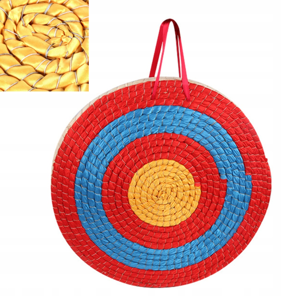 Tarcza mata łucznicza słomiana cel łuczniczy do strzelania z łuku 50 cm