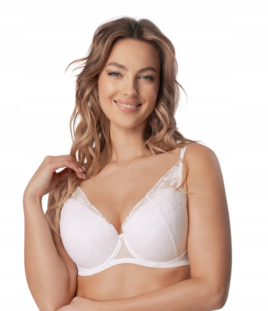 Nipplex Podprsenka 65E Laura Push-up Bílá