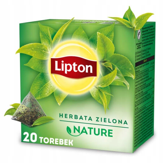 Lipton Čaj zelený 20 pyramidek