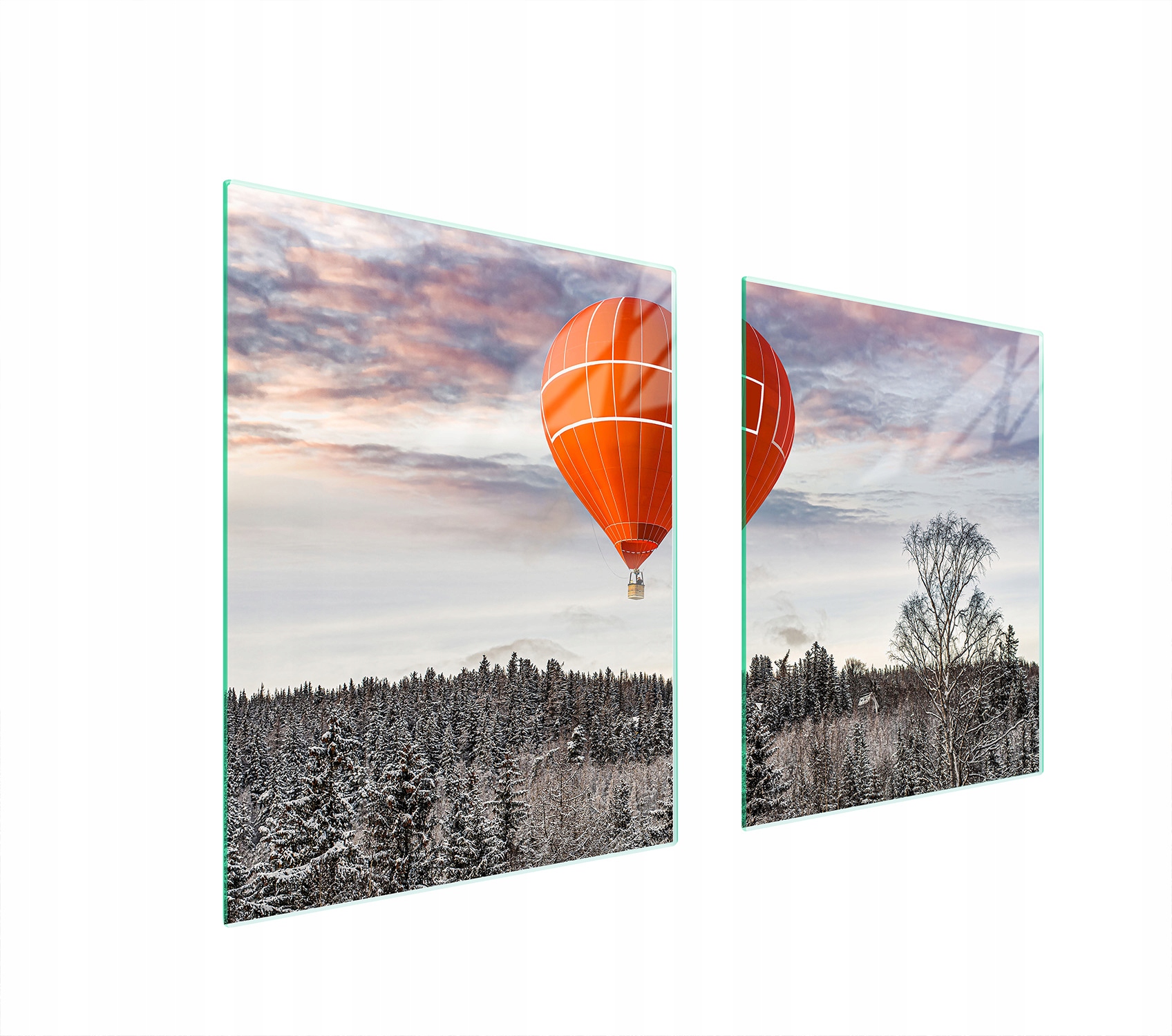 Skleněná Ochranná Deska Na Sporák 85x52 Balón Tvrzené Sklo