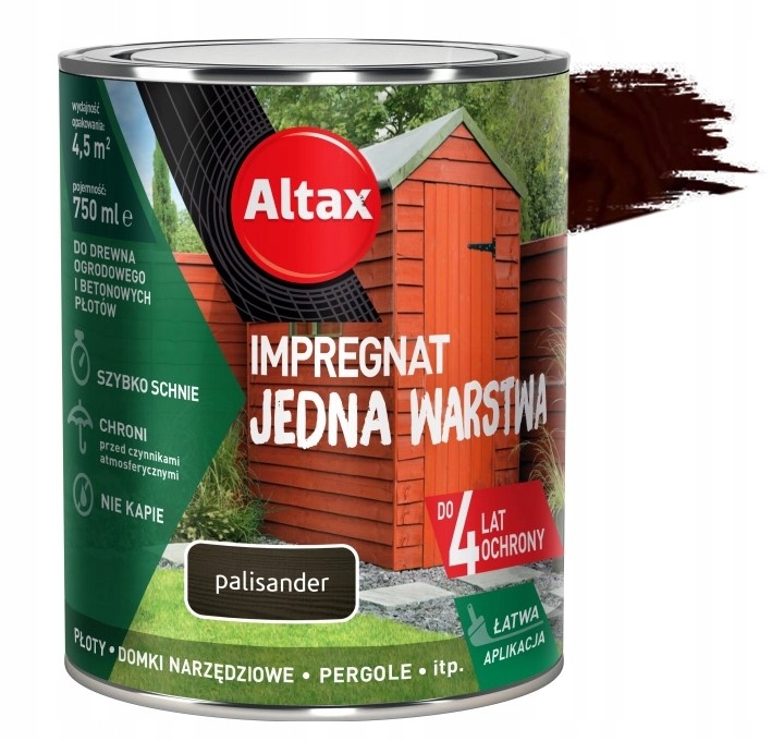 IMPREGNAT JEDNA WARSTWA DO DREWNA I BETONU WYDAJNY