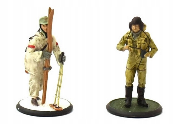 Wwii Soldiers Atlas sada dvou figurek No117 1:32
