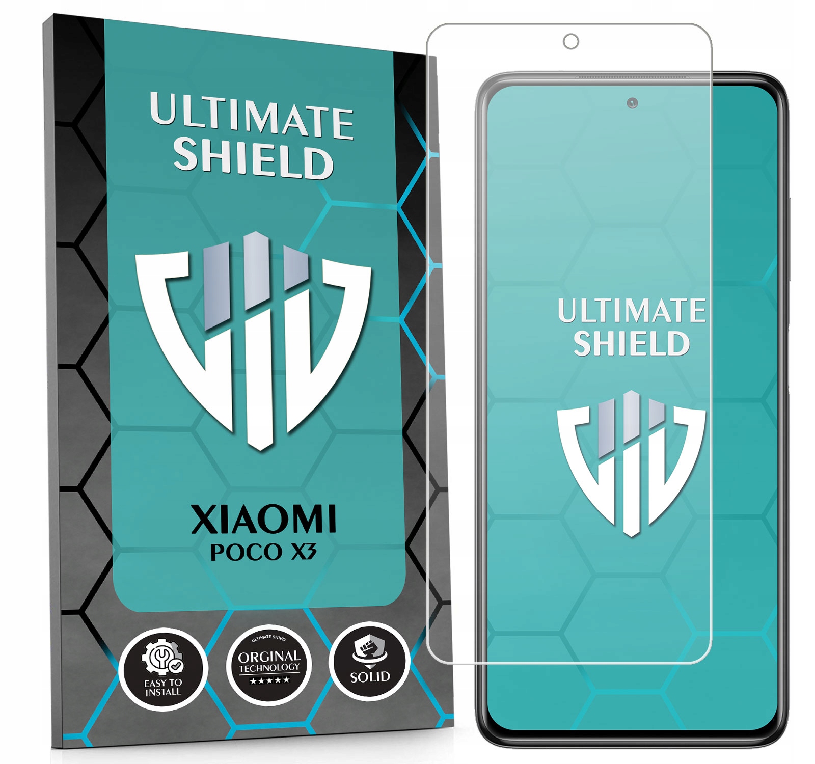 Sklo 3x Displej 7x Fotoaparát Rychlý Objektiv Pro Xiaomi Poco X3 X3 Nfc