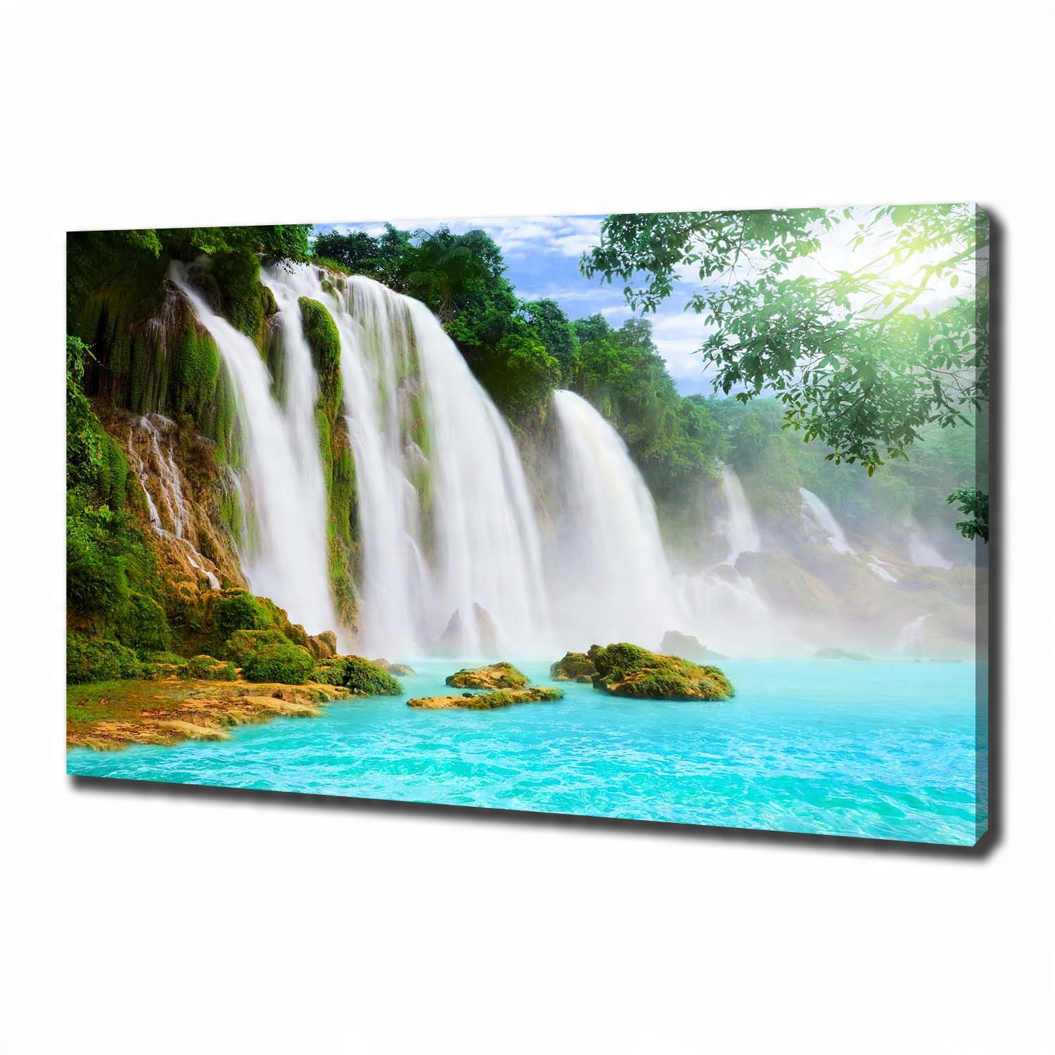 

Foto obraz canvas na ścianę Wodospad 100x70 cm