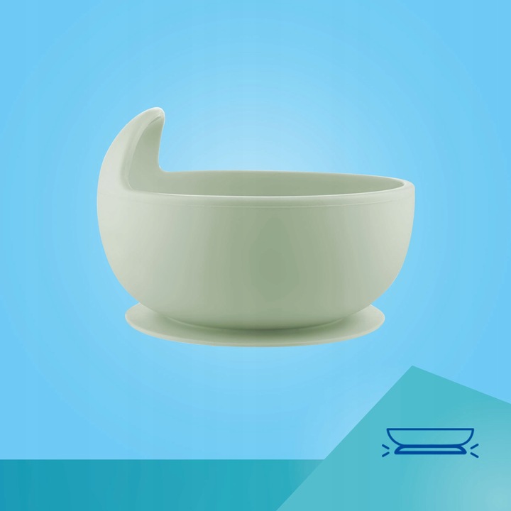 MISECZKA SILIKONOWA Z PRZYSSAWKĄ TALERZYK CANPOL 330ml Stan opakowania oryginalne