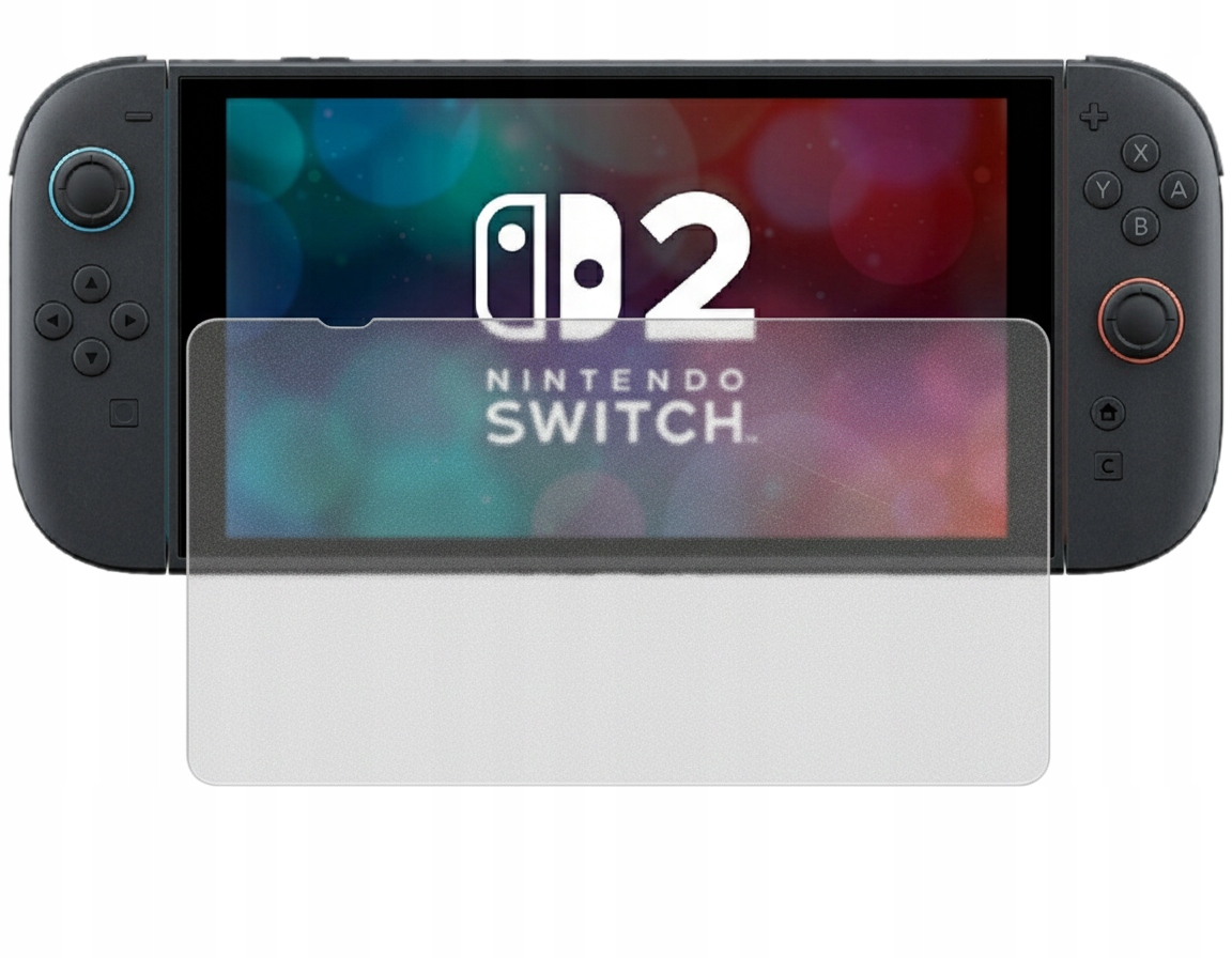 PRZECIWODBLASKOWA FOLIA OCHRONNA NA EKRAN SZKŁO DO NINTENDO SWITCH 2