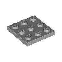 

Lego Płytka 3x3 L B Gray 11212 6015347 1sztNew