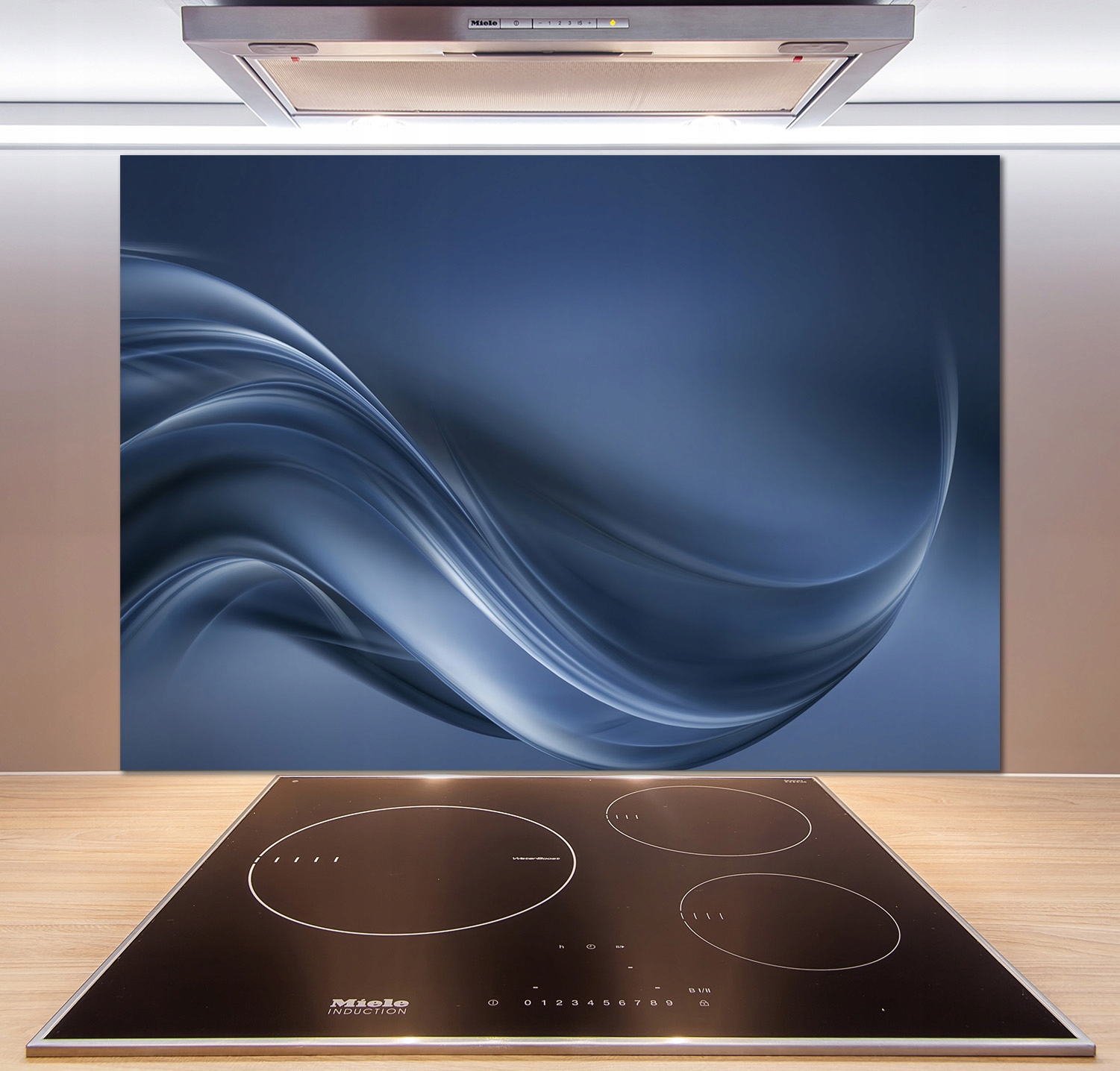 

Panel dekor szkło Szara fala 100x70 cm + Klej