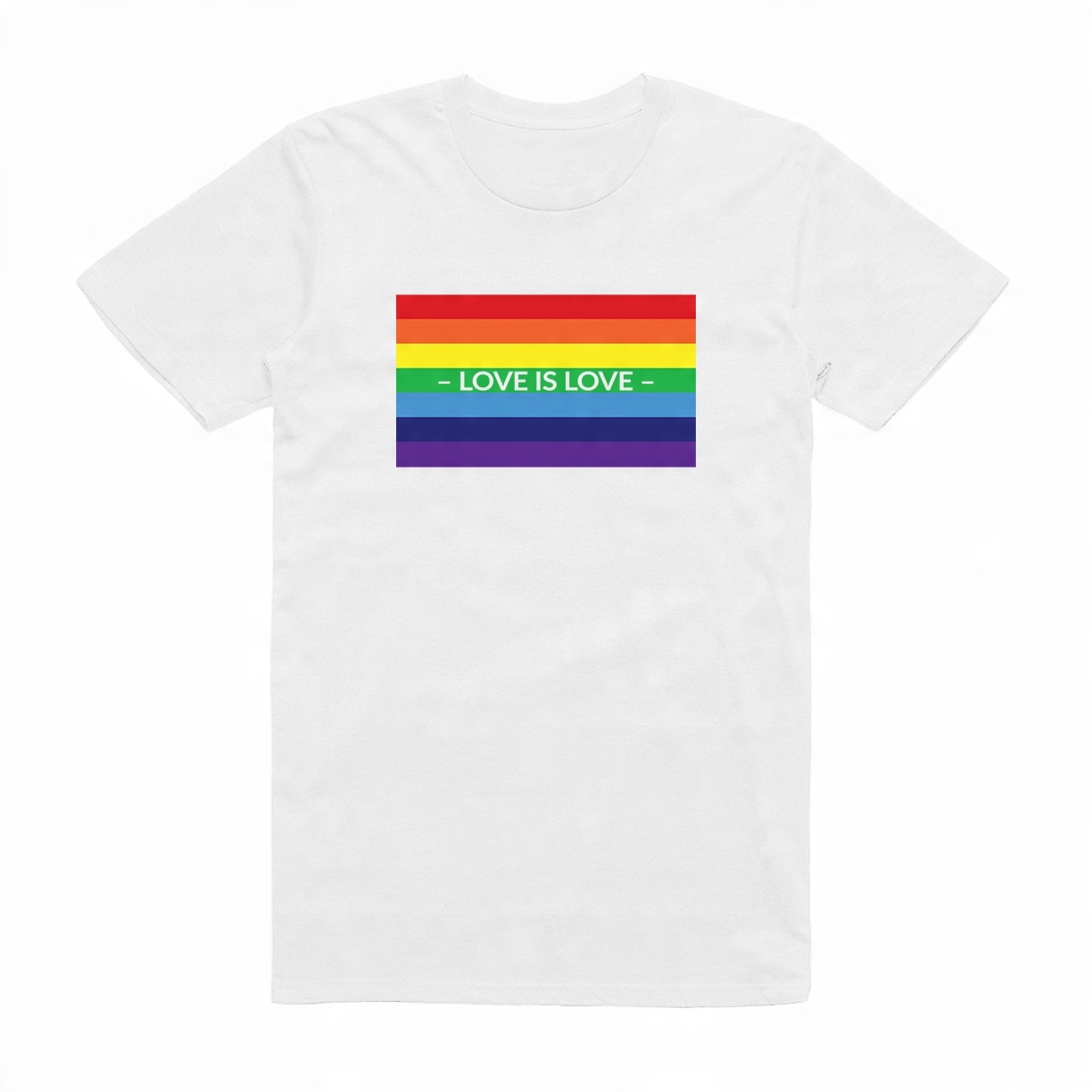 

M - Koszulka T-shirt Lgbt Tęcza Tęczowa Is Love