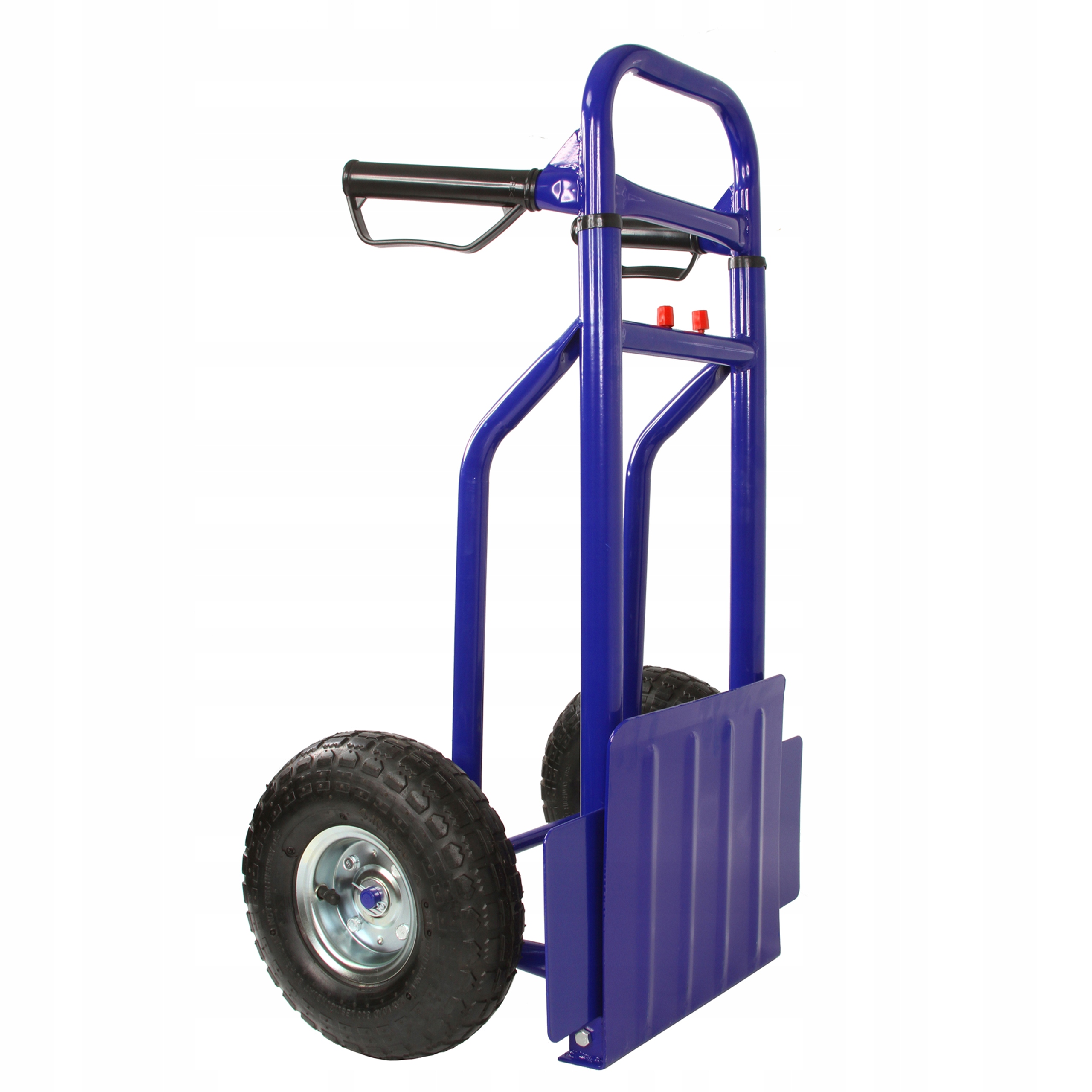 WÓZEK TRANSPORTOWY MAGAZYNOWY SKŁADANY MŁYNARKA 250KG MOCNY Z PLATFORMĄ Kolor niebieski