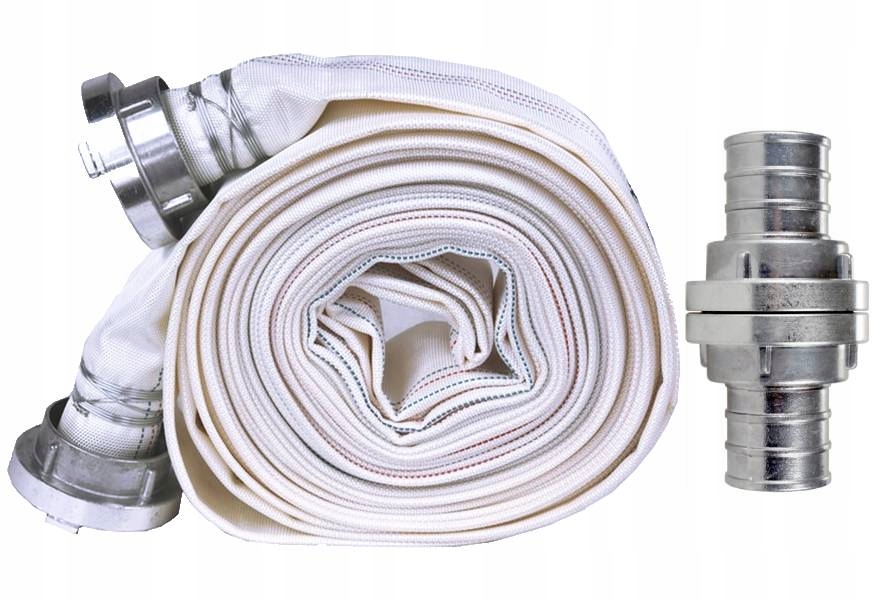 ПОЖЕЖНИЙ ШЛАНГ 2 ДЮЙМІВ 30 м + РОЗ'ЄМИ