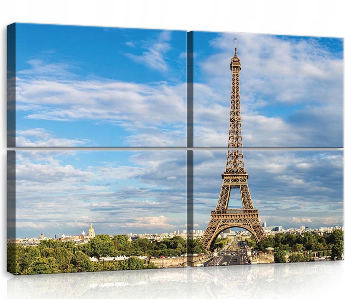 Obraz Na Plátne Canvas 120x80 Paríž Eiffelova Veža Mesto Francúzsko Pohľad