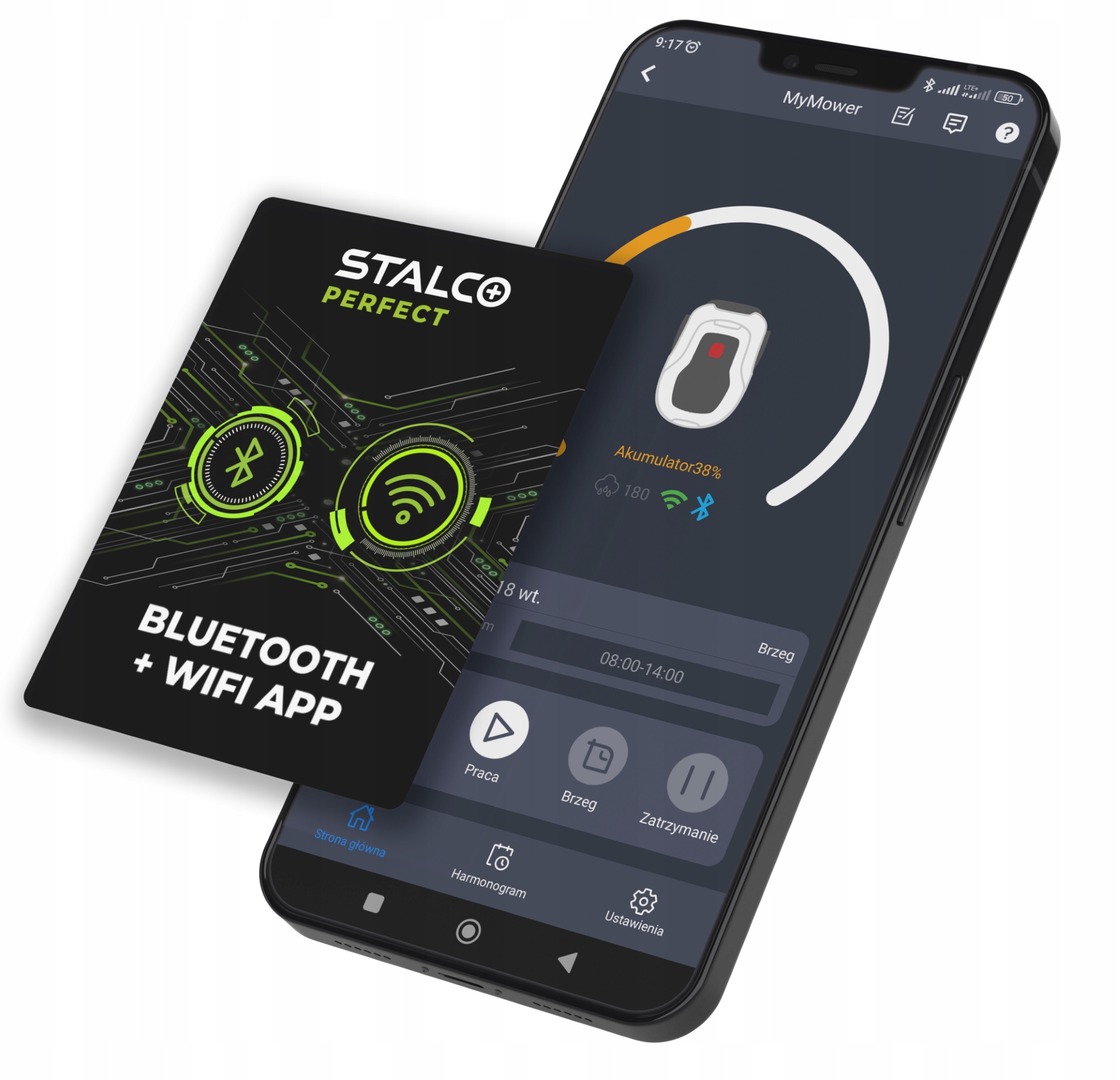 ROBOT KOSZĄCY KOSIARKA AUTOMATYCZNA INTELIGENTNY RMP650 STALCO S-98700 Marka Stalco