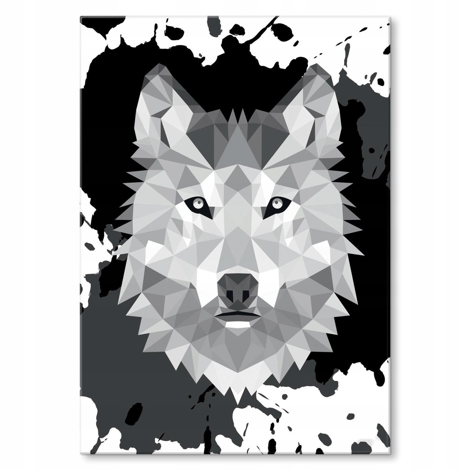 Kovový plakát Vlk Dárek 42 x 59 cm