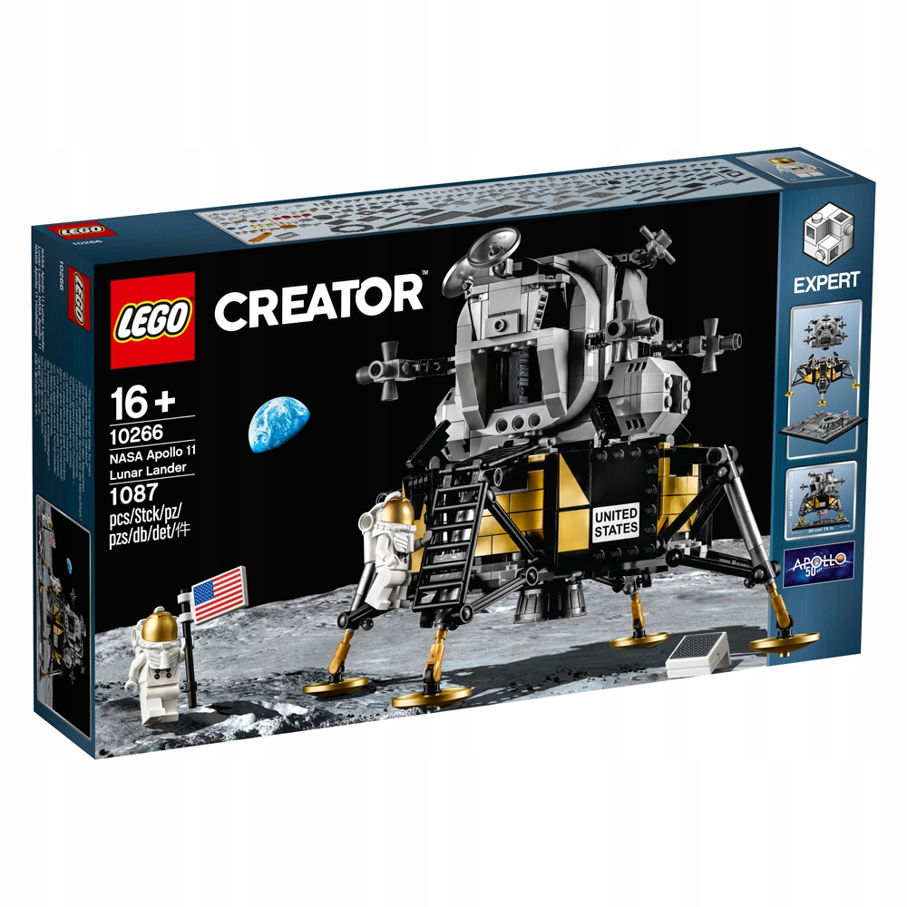 Lego Creator Expert 10266 Přistávací loď Apollo 11 Nasa
