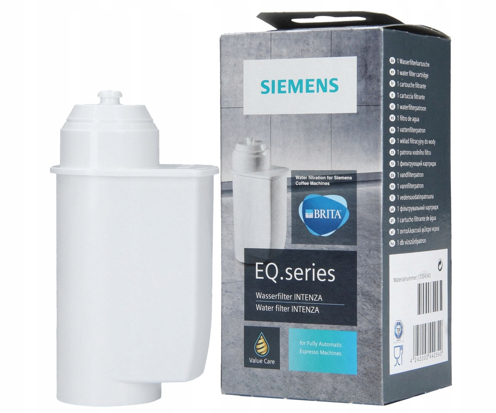 

Siemens Filtr Wody Brita TZ70003 Ekspres Eq.series